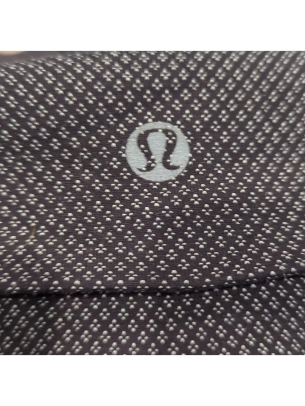 Lululemon Wunder Under Pant *Print (Roll Down)Diamond Dot Black White